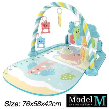 Geluidrijke Babygym & Speelmat van Luck City - Lonzaro Kids 