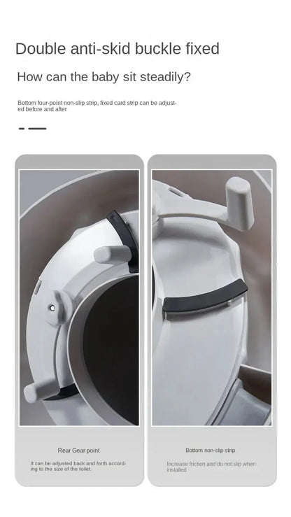 Baby and Child Toilet Seat Ring Female Baby and Little Boy Cushion Bedpan Cover Children's Toilet Household Auxiliary Toilet Lonzaro Kids