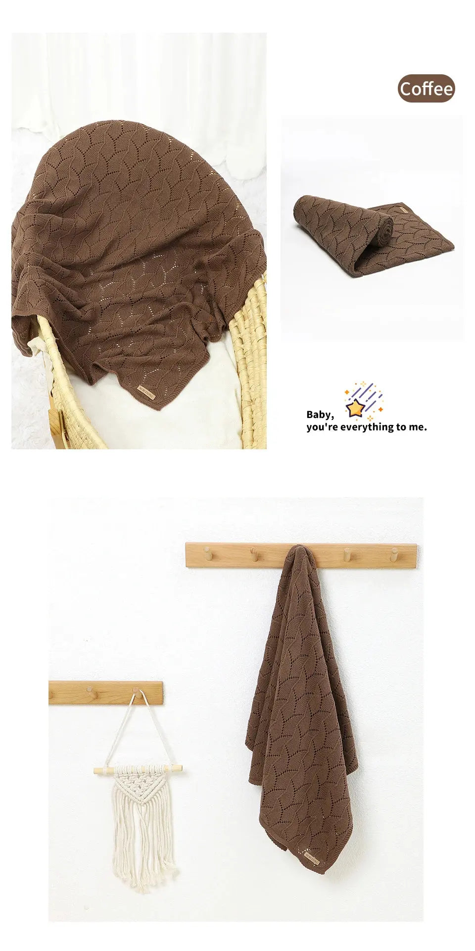 Anti-pilling Hollowed Newborn Baby Boys & Girls Late Spring To Autumn Blankets Breathable Knitted Cotton Infant Swaddle Wraps Lonzaro Kids