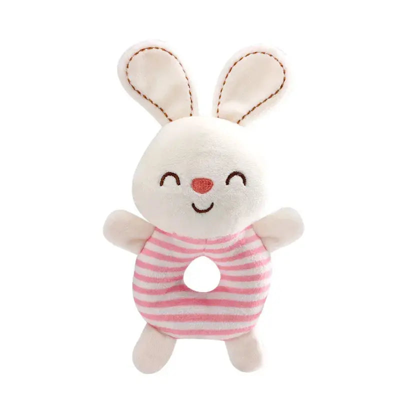New Baby Rattle Toys Cartoon Animals Plush Infant Hand Ring Bed Toys for Newborn 0-24 Months Toddler Early Educational Toy Lonzaro Kids