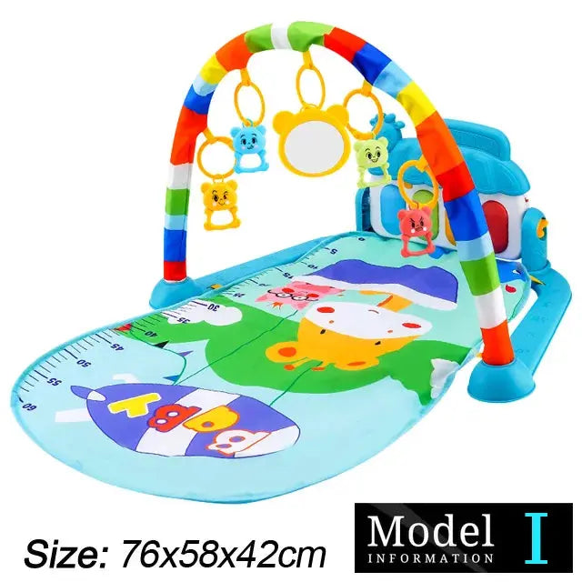 Geluidrijke Babygym & Speelmat van Luck City - Lonzaro Kids 