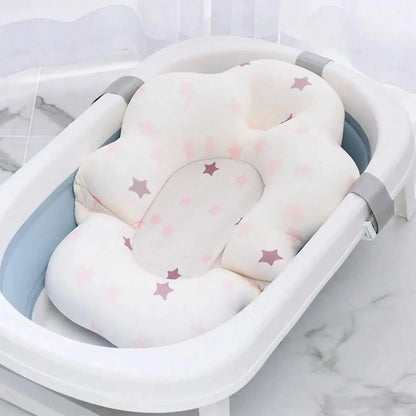 Newborn baby bath net bath tub bath frame baby bath suspension mat bath bed non-slip bath net pocket can sit and lie down Lonzaro Kids