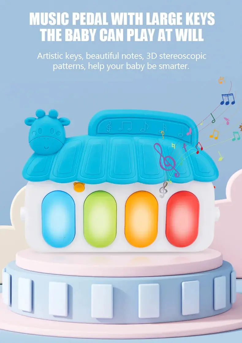 Geluidrijke Babygym & Speelmat van Luck City - Lonzaro Kids 