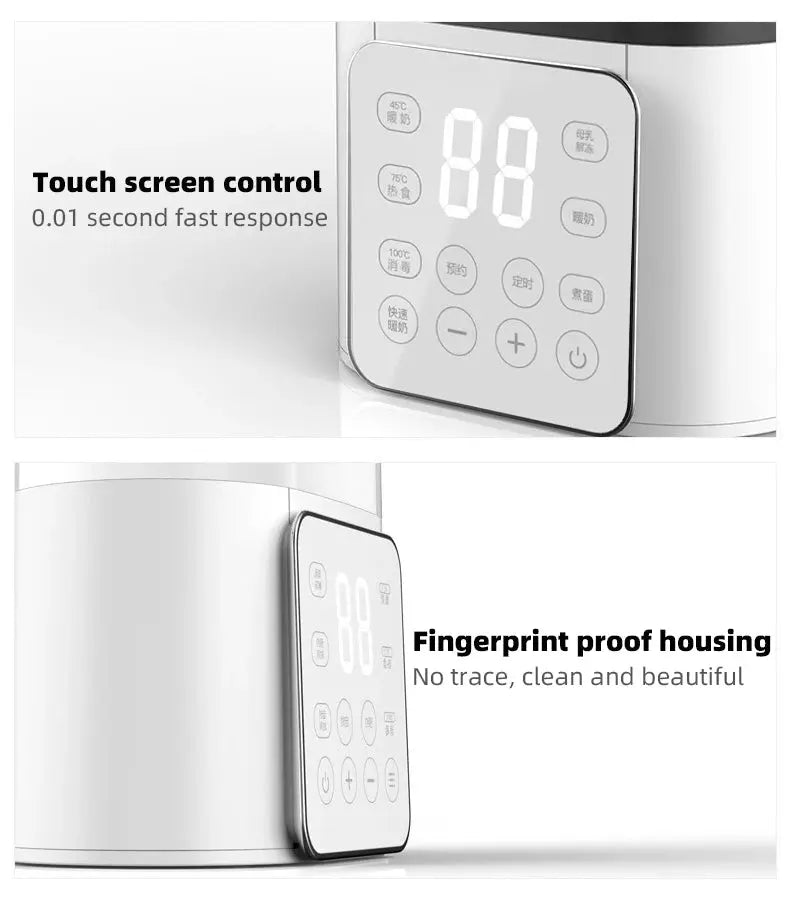Snelle Flesverwarmer & Sterilisator Pro - Lonzaro Kids
