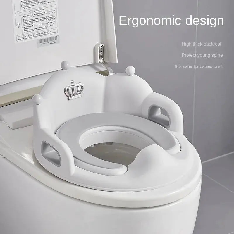 Baby and Child Toilet Seat Ring Female Baby and Little Boy Cushion Bedpan Cover Children's Toilet Household Auxiliary Toilet Lonzaro Kids