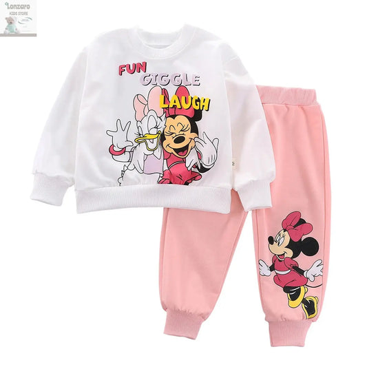 Schattig Minnie Mouse Meisjes Set 4-6J Lonzaro Kids