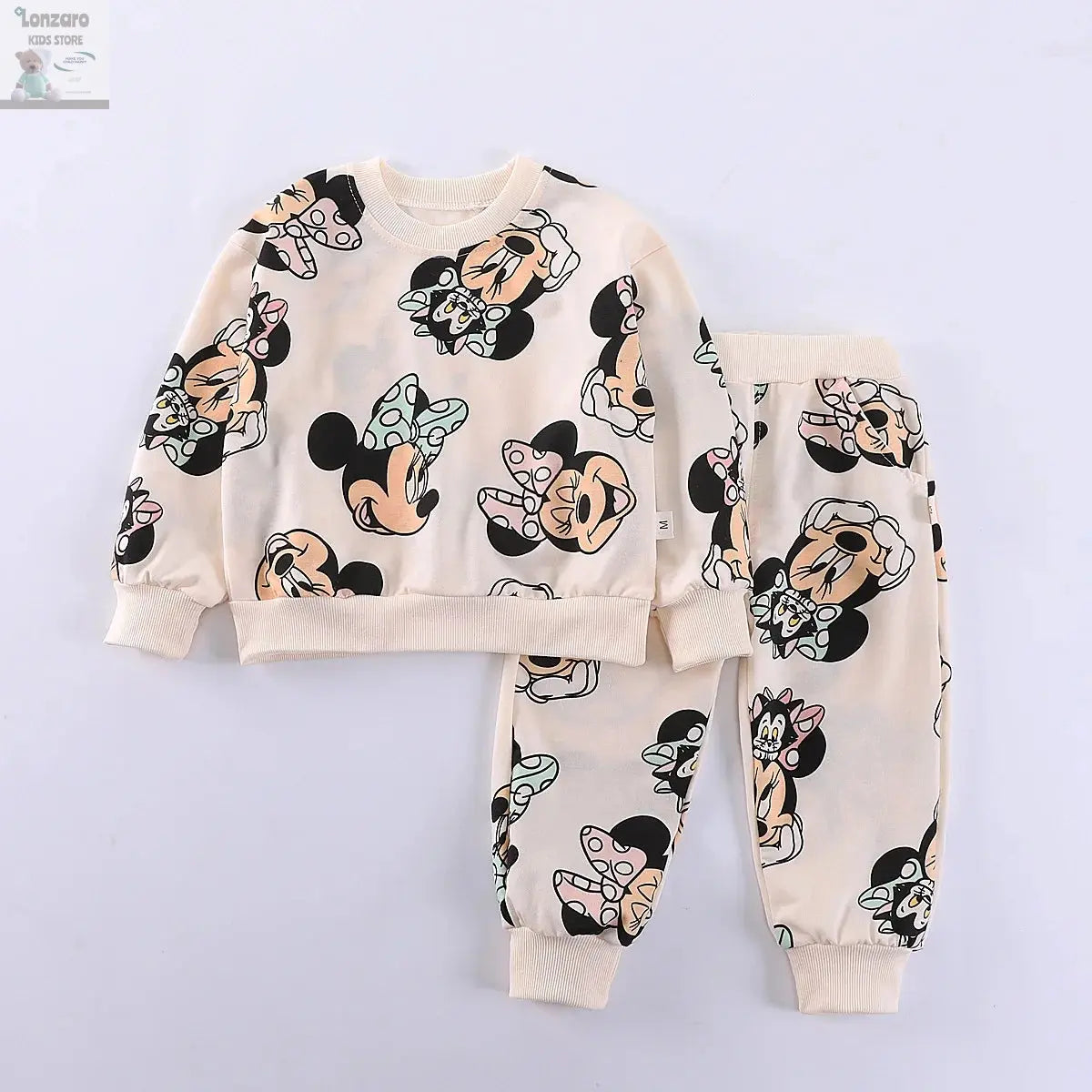 Schattig Minnie Mouse Meisjes Set 4-6J Lonzaro Kids