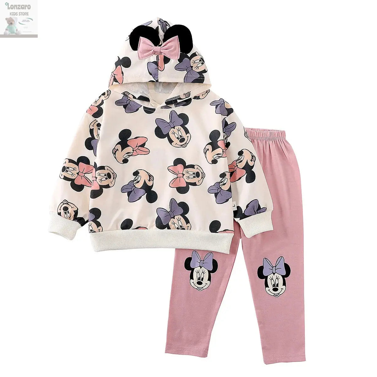 Schattig Minnie Mouse Meisjes Set 4-6J Lonzaro Kids