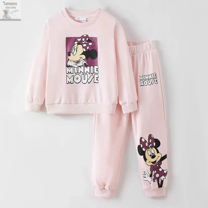 Schattig Minnie Mouse Meisjes Set 4-6J Lonzaro Kids