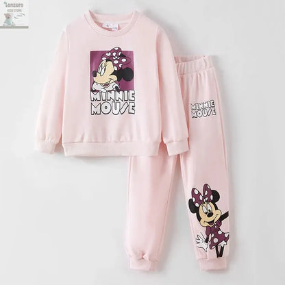 Schattig Minnie Mouse Meisjes Set 4-6J Lonzaro Kids