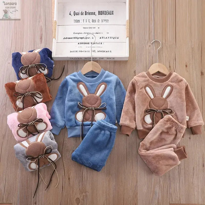 Schattige 3-Delige Set voor Kinderen in de Winter Lonzaro Kids