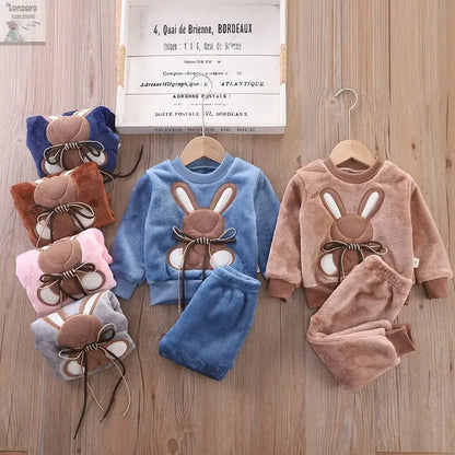 Schattige 3-Delige Set voor Kinderen in de Winter Lonzaro Kids