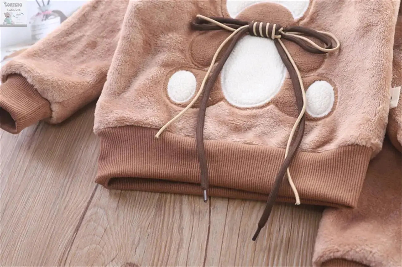 Schattige 3-Delige Set voor Kinderen in de Winter Lonzaro Kids
