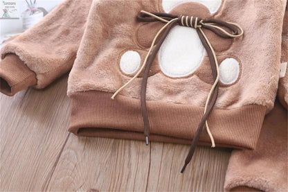 Schattige 3-Delige Set voor Kinderen in de Winter Lonzaro Kids