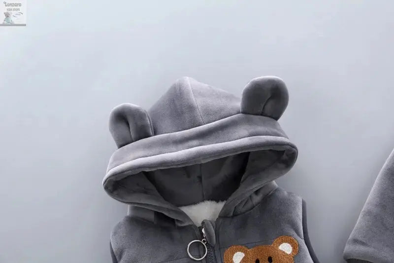Schattige 3-Delige Set voor Kinderen in de Winter Lonzaro Kids