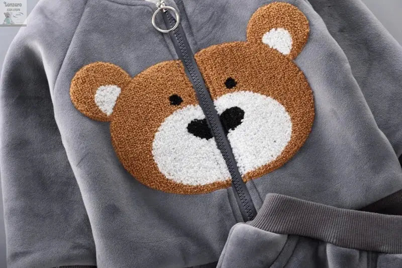 Schattige 3-Delige Set voor Kinderen in de Winter Lonzaro Kids