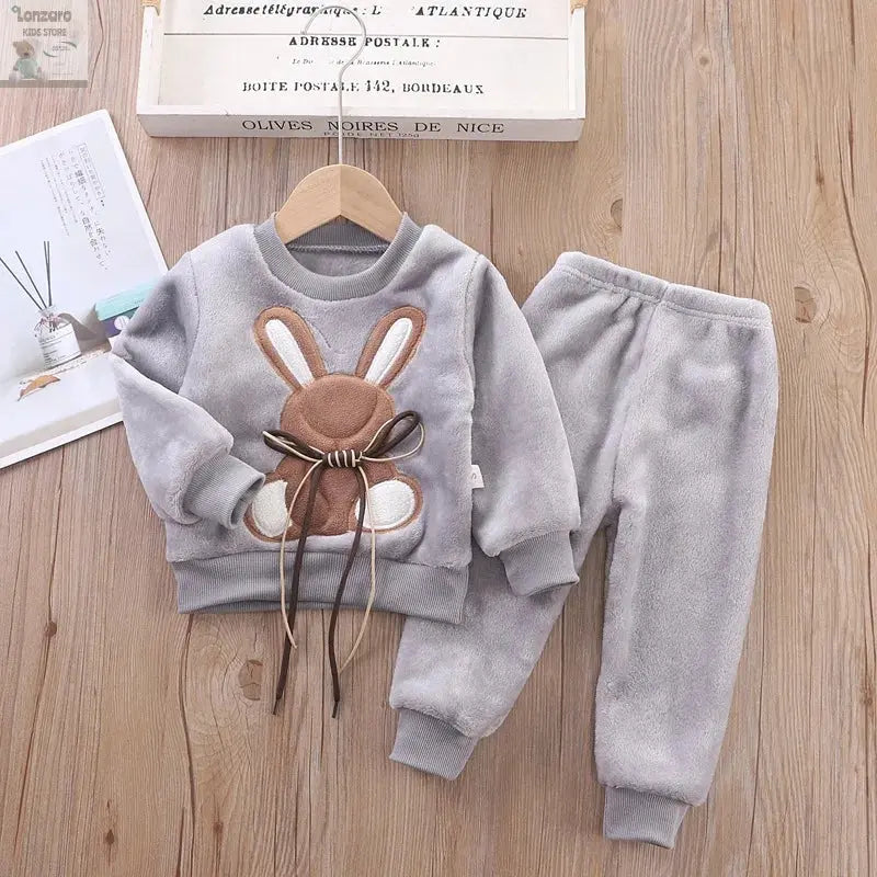 Schattige 3-Delige Set voor Kinderen in de Winter Lonzaro Kids