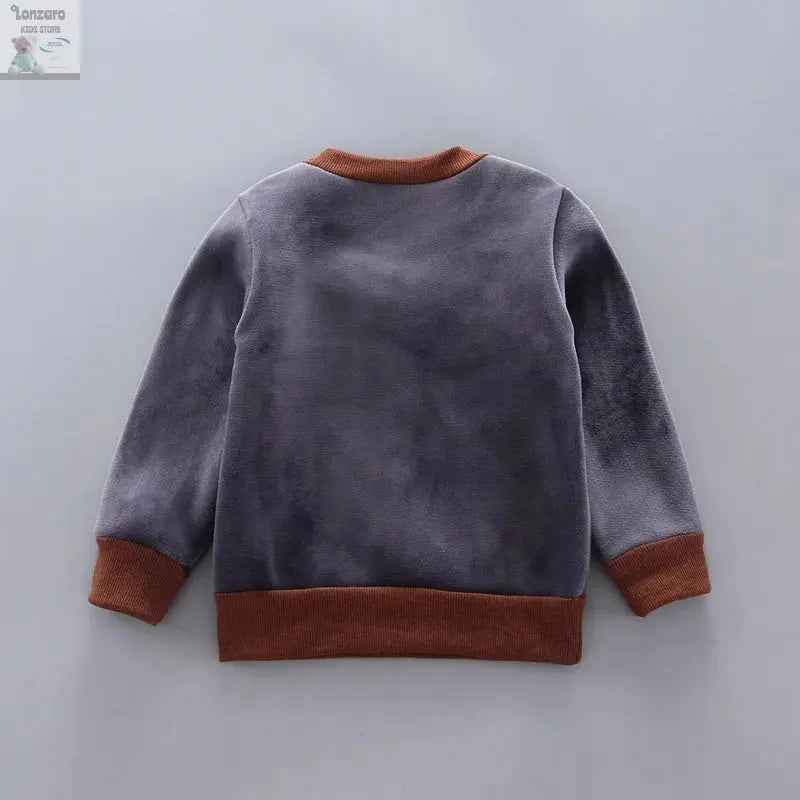 Schattige Fleece Baby Set met Beer print Lonzaro Kids