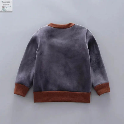 Schattige Fleece Baby Set met Beer print Lonzaro Kids