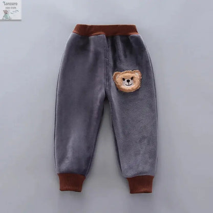 Schattige Fleece Baby Set met Beer print Lonzaro Kids