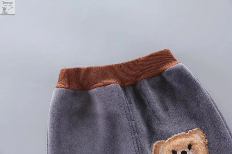 Schattige Fleece Baby Set met Beer print Lonzaro Kids
