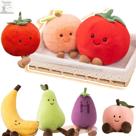 Schattige fruit pluche Knuffels Lonzaro Kids
