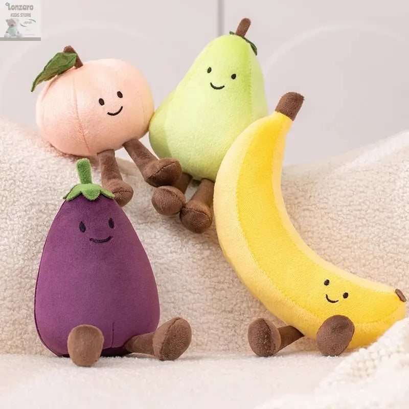 Schattige fruit pluche Knuffels Lonzaro Kids