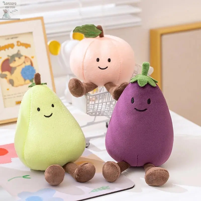 Schattige fruit pluche Knuffels Lonzaro Kids