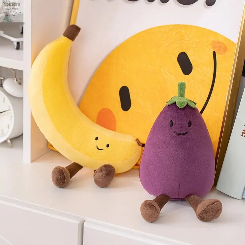 Schattige fruit pluche Knuffels Lonzaro Kids