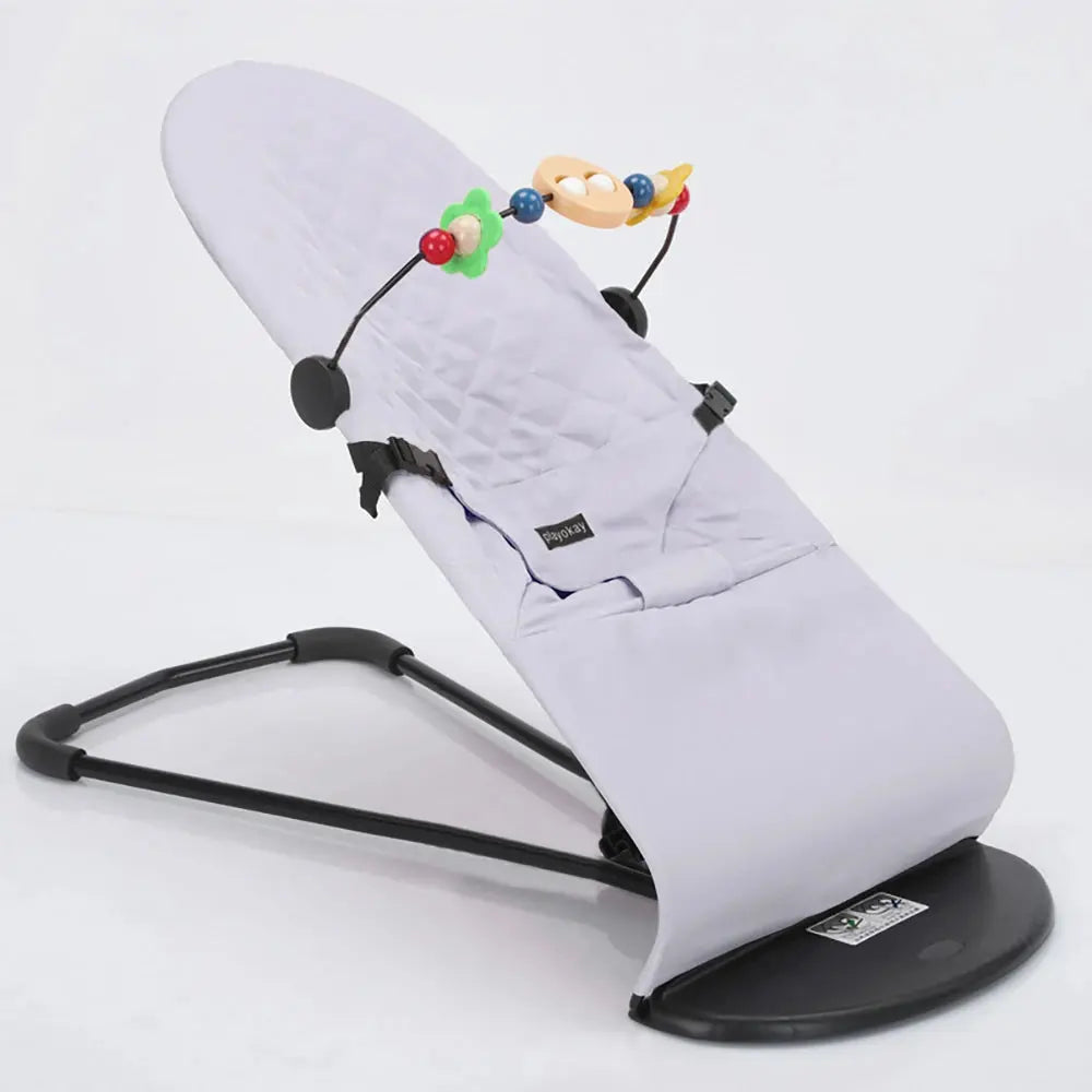 Baby Rocking Chair with Toys Foldable Swing Chair for Babies & Toddlers Three-speed Height Adjustment Baby Comfort Chair Lonzaro Kids