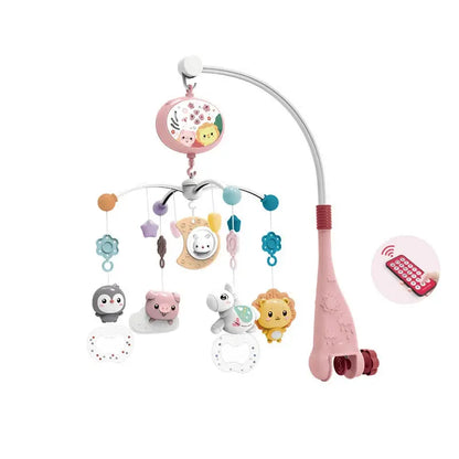 Musical Baby Crib Mobile with Lights Music Projection for Infants Remote Control Crib Toys for Newborn Baby Mobile for Crib Toys Lonzaro Kids