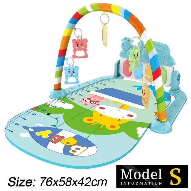 Geluidrijke Babygym & Speelmat van Luck City - Lonzaro Kids 