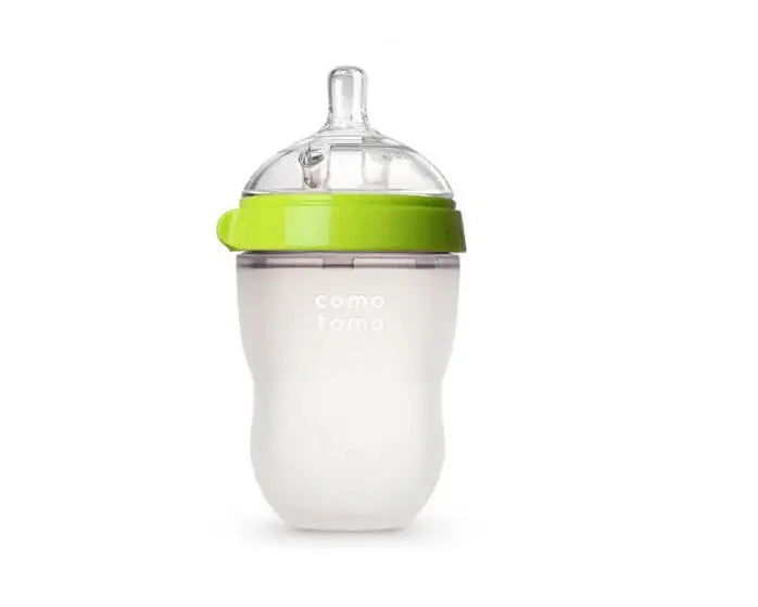 Kleurrijke Siliconen Babyflessen Set - 5 & 8 oz - Lonzaro Kids 