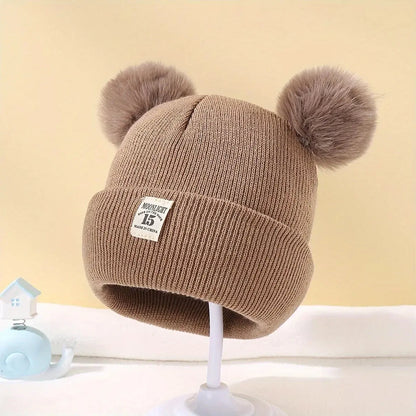 Schattige Gebreide Winter Muts voor Baby - Lonzaro Kids