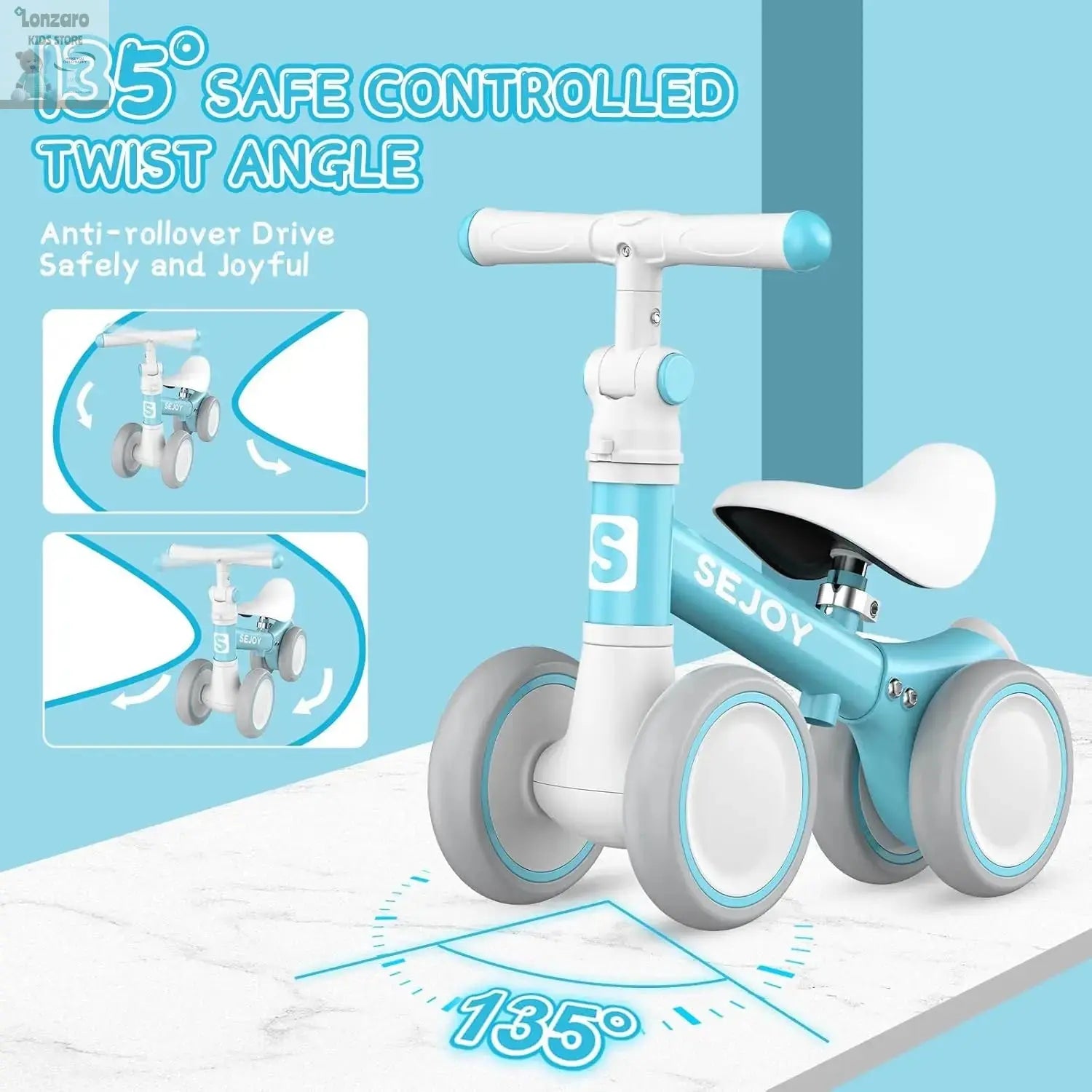 Sejoy Baby Loopfiets - Lonzaro Kids