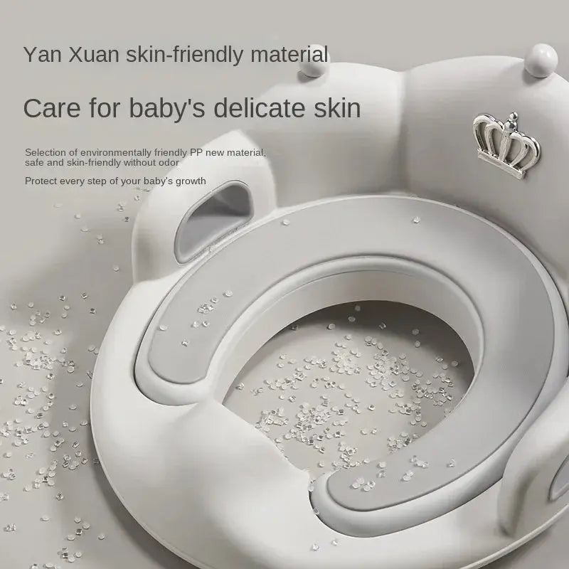 Baby and Child Toilet Seat Ring Female Baby and Little Boy Cushion Bedpan Cover Children's Toilet Household Auxiliary Toilet Lonzaro Kids
