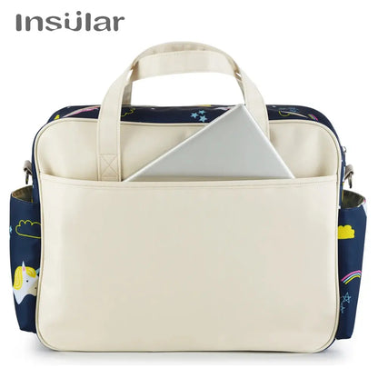 New Style Waterproof Diaper Bag Large Capacity Messenger Travel Bag Multifunctional Maternity Mother Baby Stroller Bags Lonzaro Kids