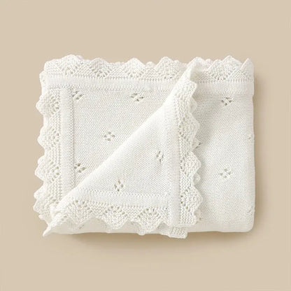 Baby Blankets Knit Newborn Girls Boys Stroller Bedding Quilts Covers 90*70cm Fashion Solid Plaid Super Soft Infant Swaddle Wrap Lonzaro Kids