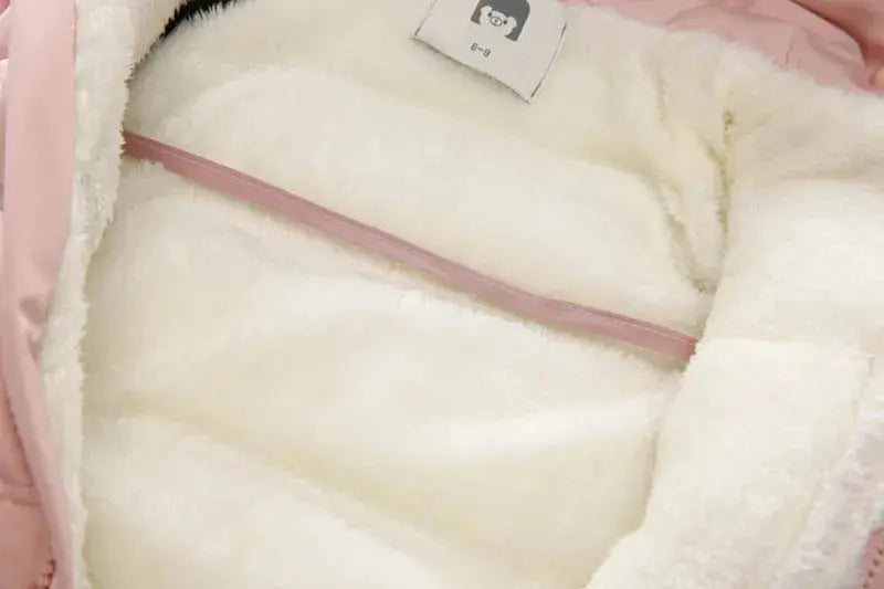 Winter Baby Jumpsuit Thick Warm Infant Hooded Inside Fleece Rompers Newborn Boy Girl Overalls Outerwear Kids Snowsuit Lonzaro Kids