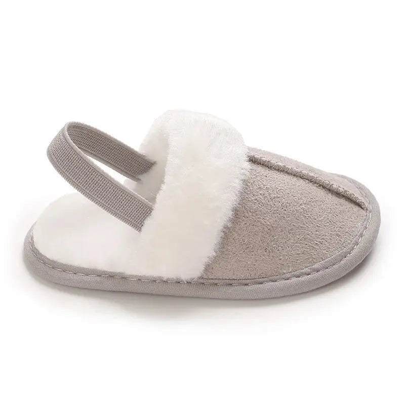 Spring and Winter Baby Shoes Cute Indoor Baby Fluffy Slippers Baby Toddler Boys and Girls Shoes Sandals First Step Walker 0-18M Lonzaro Kids