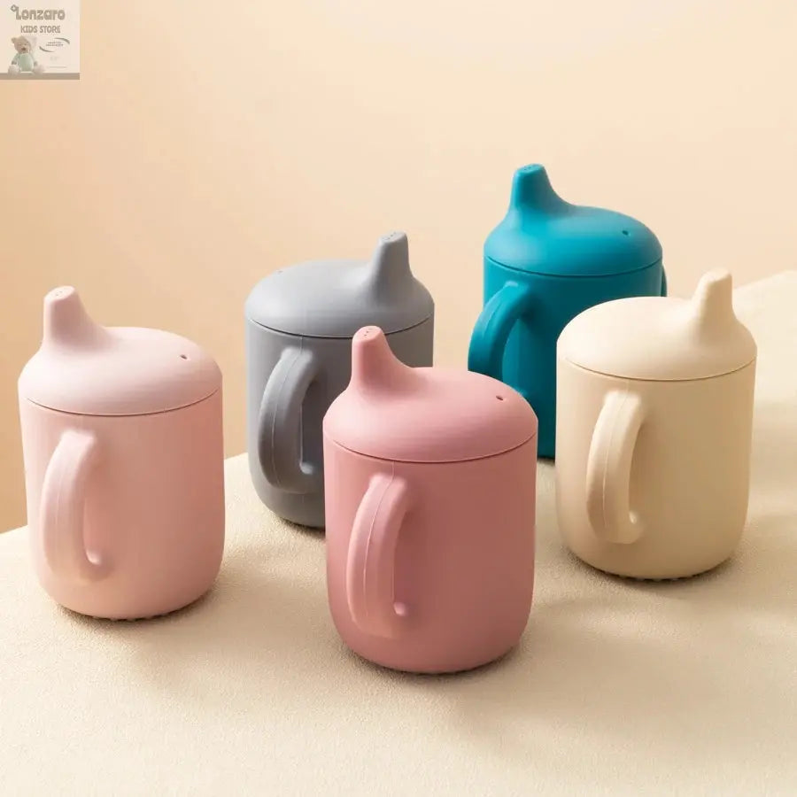 Silicone  Drinkbekers voor Baby's (180ml) - Lonzaro Kids