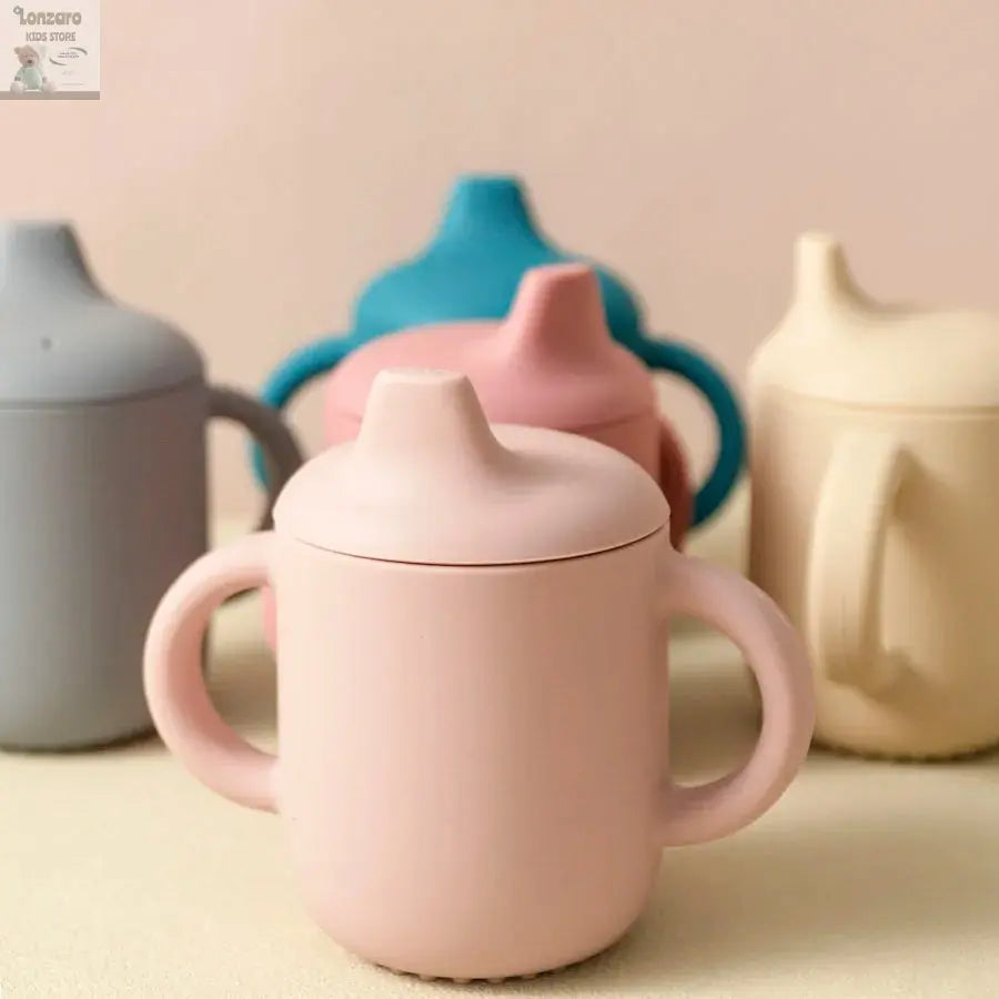 Silicone  Drinkbekers voor Baby's (180ml) - Lonzaro Kids
