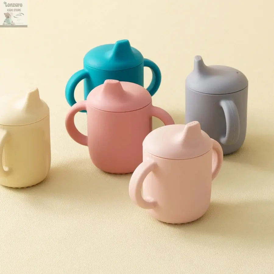 Silicone  Drinkbekers voor Baby's (180ml) - Lonzaro Kids