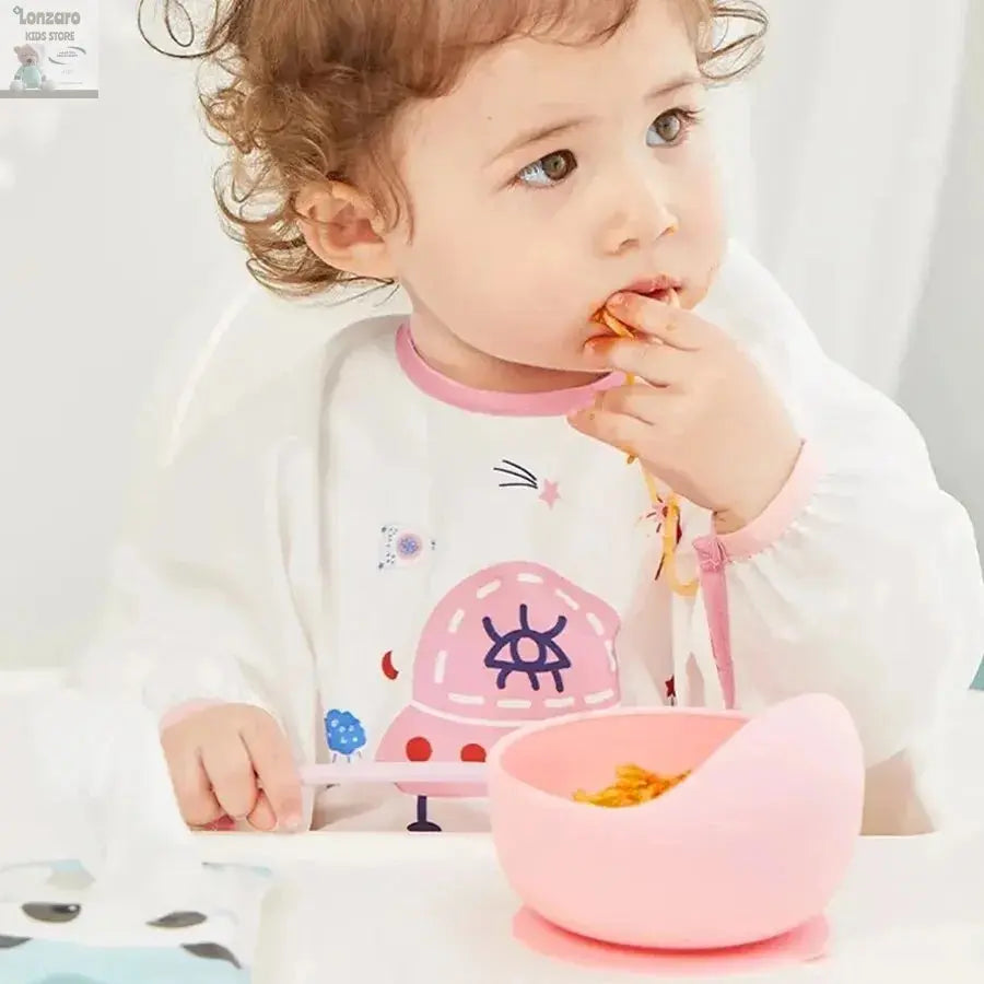  Spatbestendige Siliconen Kindertafelsets voor Baby's - Lonzaro Kids