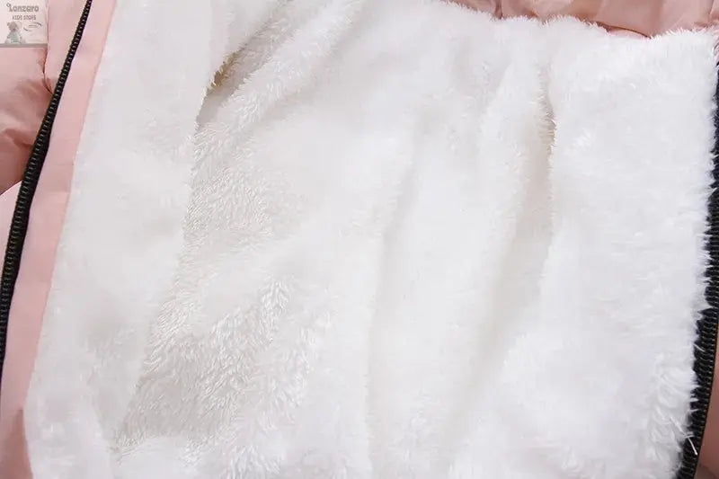 Winter Baby Jumpsuit met Handschoenen en Riempje - Lonzaro Kids