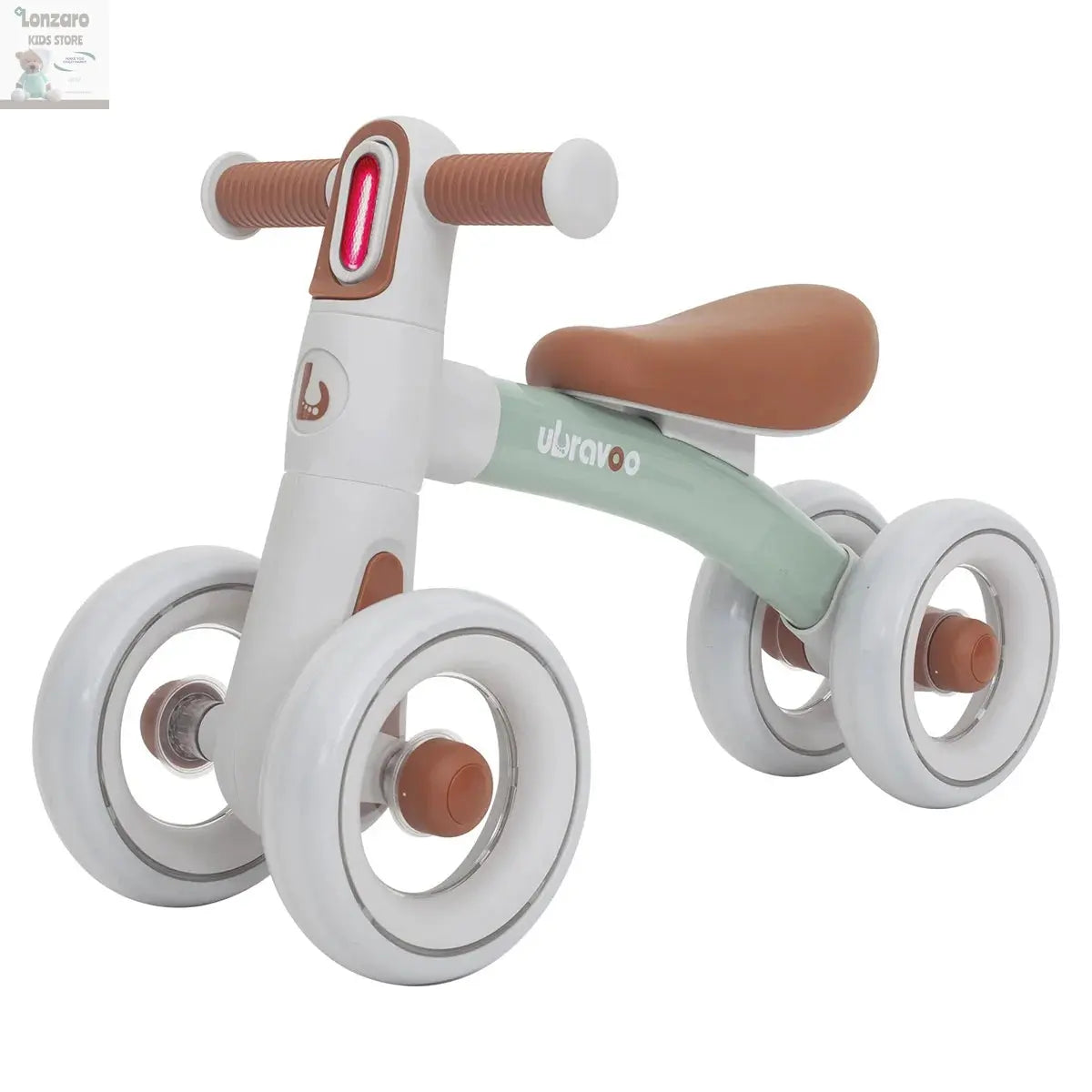 Sliding Balance Bike - 3-Mode Headlight & 4 Transparent Silence Wheels, Ideal Ride-On Toy for Birthday and Early Learning Lonzaro Kids