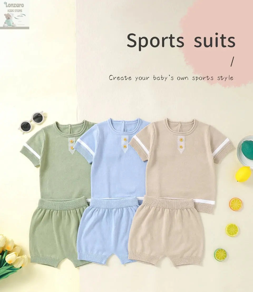 T-shirt & Korte Broek voor Jongens - Lonzaro Kids