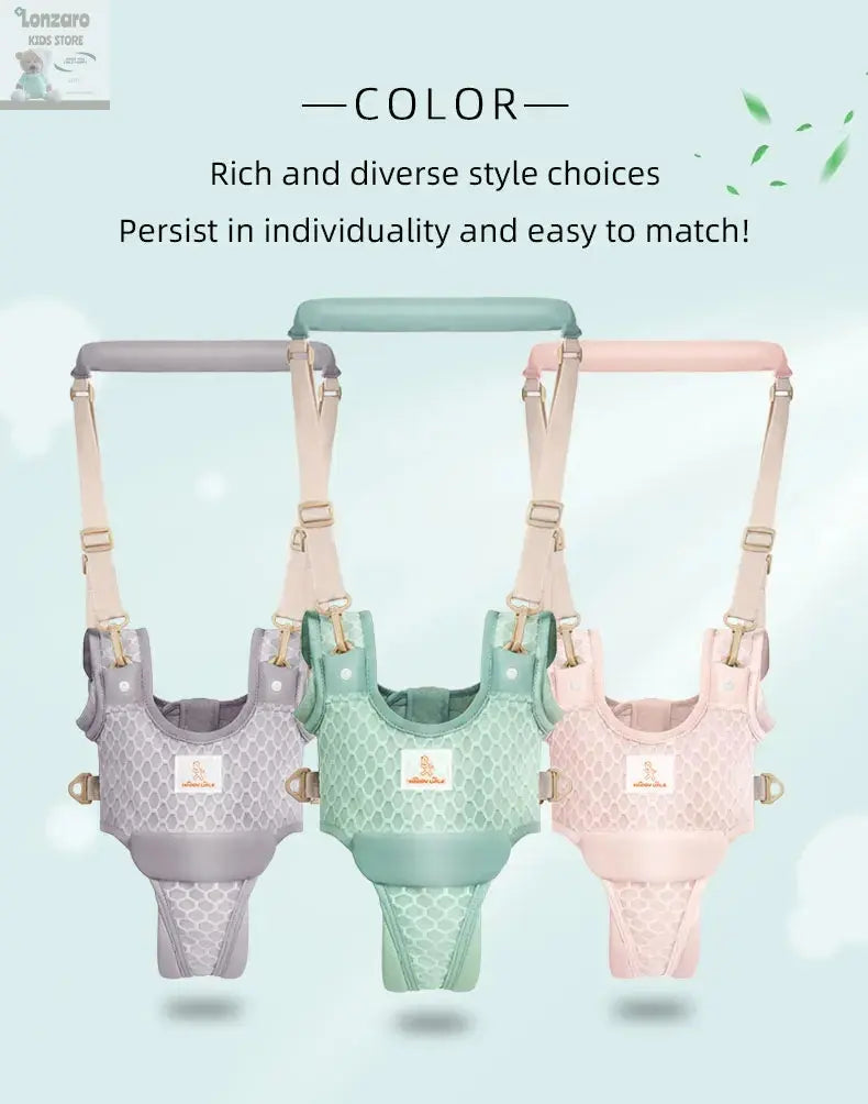 Toddler Infant Walker Harness Assistant Belt - Help Baby Walk - Child Learning Walk Support Assist Trainer Baby Walking Harness Lonzaro Kids