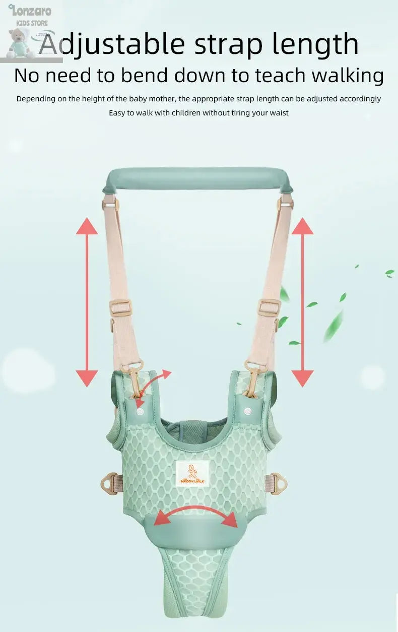 Toddler Infant Walker Harness Assistant Belt - Help Baby Walk - Child Learning Walk Support Assist Trainer Baby Walking Harness Lonzaro Kids
