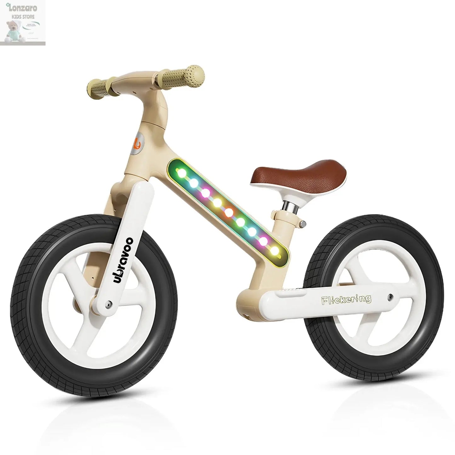 Training Kinderfiets LED Lighting - Lonzaro Kids